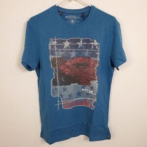 Buffalo David Americana T Shirt Utah Small